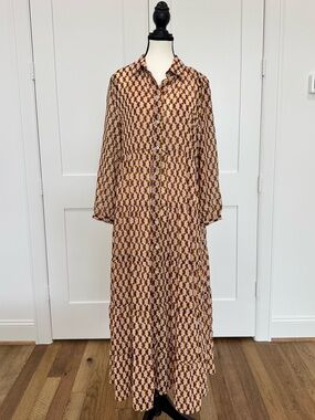 zara gold sequin dress ZARA NWT $149 WOMAN SS25 METALLIC THREAD AND SEQUIN DRESS GOLDEN 1758/500 SIZE S